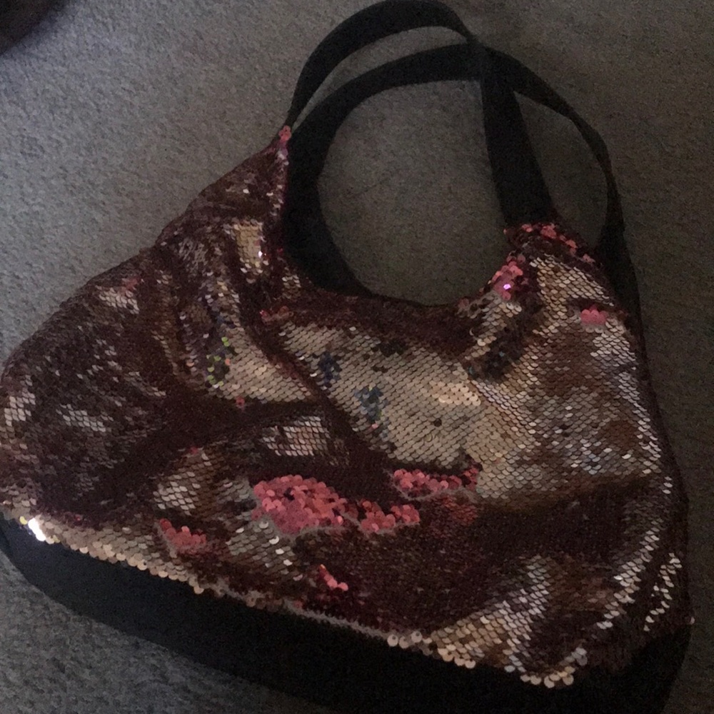 Sequin purse